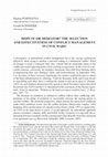 Research paper thumbnail of Dispute or Mediator? The Selection and Effectiveness of Conflict Management in Civil Wars