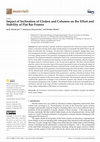 Research paper thumbnail of Impact of Inclination of Girders and Columns on the Effort and Stability of Flat Bar Frames