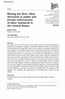 Research paper thumbnail of Raising the floor: New directions in public and private enforcement of labor standards in the United States