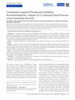 Research paper thumbnail of Community-acquired Pneumonia Guideline Recommendations—Impact of a Consensus-based Process versus Systematic Reviews