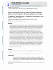 Research paper thumbnail of Porous polyurethane foam for use as a particle collection substrate in a nanoparticle respiratory deposition sampler