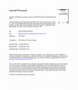 Research paper thumbnail of Utilization of Marginal Lung Donors With Low PaO2/FiO2 Ratio and High Body Mass Index