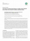 Research paper thumbnail of Late Onset of Antiretroviral Therapy in Adults Living with HIV in an Urban Area in Brazil: Prevalence and Risk Factors