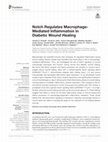 Research paper thumbnail of Notch Regulates Macrophage-Mediated Inflammation in Diabetic Wound Healing