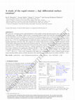 Research paper thumbnail of A study of the rapid rotator ζ Aql: differential surface rotation?