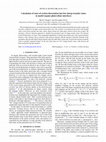 Research paper thumbnail of Calculation of rates of exciton dissociation into hot charge-transfer states in model organic photovoltaic interfaces