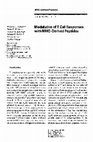 Research paper thumbnail of Modulation of T cell responses with MHC-derived peptides