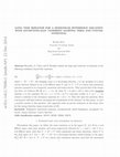 Research paper thumbnail of Long time behavior for a semilinear hyperbolic equation with asymptotically vanishing damping term and convex potential