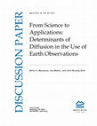 Research paper thumbnail of From Science to Applications: Determinants of Diffusion in the Use of Earth Observations