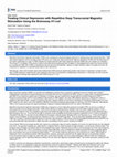 Research paper thumbnail of Treating Clinical Depression with Repetitive Deep Transcranial Magnetic Stimulation Using the Brainsway H1-coil