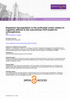 Research paper thumbnail of Dopamine dysregulation in the prefrontal cortex relates to cognitive deficits in the sub-chronic PCP-model for schizophrenia: A preliminary investigation