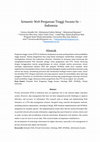 Research paper thumbnail of Semantic Web Perguruan Tinggi Swasta Se indonesia