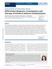 Research paper thumbnail of MANAGEMENT OF ENDOCRINE DISEASE: Differential diagnosis, investigation and therapy of bilateral adrenal incidentalomas