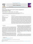 Research paper thumbnail of Robust integral sliding mode control for pressure management in multi-phase flow systems