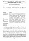 Research paper thumbnail of Genetic Diversity among five Species of Willow (Salix spp.) from Duhok region-Kurdistan\ Iraq Based on AFLP and SRAP Markers