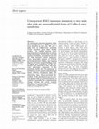 Research paper thumbnail of Unreported RSK2 missense mutation in two male sibs with an unusually mild form of Coffin-Lowry syndrome