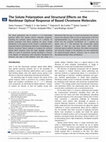 Research paper thumbnail of The solute polarization and structural effects on the nonlinear optical response of based chromone molecules