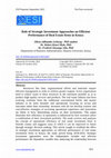 Research paper thumbnail of Role of Strategic Investment Approaches on Efficient Performance of Real Estate firms in Kenya