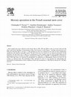 Research paper thumbnail of Mercury speciation in the French seasonal snow cover