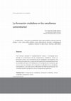 Research paper thumbnail of La formación ciudadana en los estudiantes universitarios