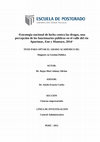 Research paper thumbnail of “Estrategia nacional de lucha contra las drogas, una percepción de los funcionarios públicos en el valle del río Apurímac, Ene y Mantaro, 2014”