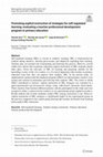 Research paper thumbnail of Promoting explicit instruction of strategies for self-regulated learning: evaluating a teacher professional development program in primary education