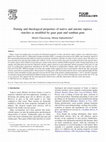 Research paper thumbnail of Pasting and rheological properties of native and anionic tapioca starches as modified by guar gum and xanthan gum