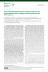 Research paper thumbnail of Note on the phylogenetic position of Eptesicus species in the Vespertilionidae family (Chiroptera) using Brazilian bats and RAG2 sequences