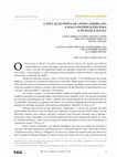 Research paper thumbnail of A Educação Popular Latino-Americana e Suas Contribuições Para a Mudança Social