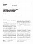 Research paper thumbnail of Molecular Heterogeneity of Beta-Thalassemia Intermedia in Turkey