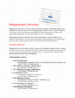 Research paper thumbnail of Mangalayatan University