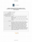 Research paper thumbnail of Analysis of Mitochondrial Protein Synthesis: De Novo Translation, Steady‐State Levels, and Assembled OXPHOS Complexes