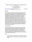 Research paper thumbnail of Foundations of Western Civilization: The Empire of Modern Science