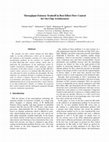 Research paper thumbnail of Throughput-fairness tradeoff in Best Effort flow control for on-chip architectures