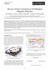 Research paper thumbnail of Review of Error Correction in 2D Shingled Magnetic Detection