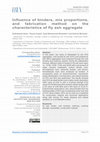 Research paper thumbnail of Influence of Binders, MIX Proportions, and Fabrication Method on the Characteristics of Fly Ash Aggregate