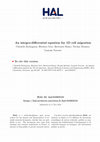 Research paper thumbnail of On the Influence of Stochastic Moments in the Solution of the Neutron Point Kinetics Equation