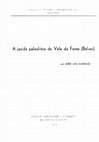 Research paper thumbnail of A jazida paleolítica de Vale da Fonte (Belver)