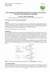 Research paper thumbnail of DFT investigation of dihydrogen transfer from 1,2-diazene. Structure and reactivity of the disubstituted cyclopentene