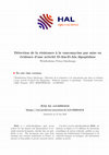 Research paper thumbnail of Détection de la résistance à la vancomycine par mise en évidence d'une activité D-Ala-D-Ala dipeptidase