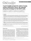 Research paper thumbnail of A Pan-Canadian Prospective Study of Young Women with Breast Cancer: The Rationale and Protocol Design for the RUBY Study