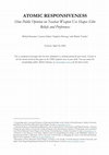 Research paper thumbnail of Atomic Responsiveness: How Public Opinion on Nuclear Weapon Use Shapes Elite Beliefs and Preferences