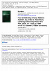 Research paper thumbnail of Book Review: Food and Identity in Early Rabbinic Judaism by Jordan D. Rosenblum (Cambridge University Press, 2010)