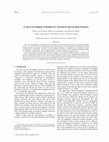 Research paper thumbnail of A Spectral Nudging Technique for Dynamical Downscaling Purposes