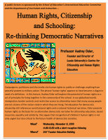 Research paper thumbnail of Human Rights, Citizenship and Schooling: re-thinking democratic narratives