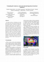 Research paper thumbnail of Evaluating the CapCam: a device for thermal inspection of electrical equipment