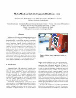 Research paper thumbnail of MarkerMatch: an Embedded Augmented Reality case study