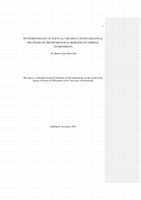 Research paper thumbnail of Psychophysiology of survival: the impact of psychological strategies on the physiological responses to thermal environments