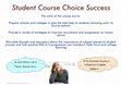 Research paper thumbnail of Student Course Choice part 1