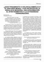 Research paper thumbnail of El discurso moral y sus artífices en la Andalucía Moderna